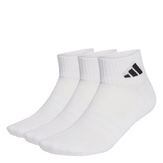 Meia Soquete adidas Cushioned Sportswear Unissex - 3 Pares