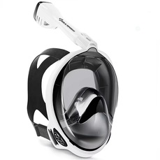 Imagem do produto Mascara Subaquática de de Mergulho Gold Sports Full Face Confort Com Snorkel na posição 33 de 5