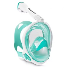 Imagem do produto Mascara Subaquática de de Mergulho Gold Sports Full Face Confort Com Snorkel na posição 35 de 5