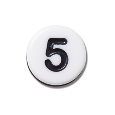 Imagem do produto Jibbitz Crocs Número 5 na posição 19 de 2