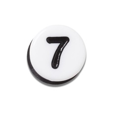 Imagem do produto Jibbitz Crocs Número 7 na posição 27 de 2