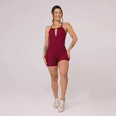 Imagem do produto Macaquinho Curto Orbis Fitness Poliamida Decote Ajustável Bojo - Feminino na posição 8 de 2