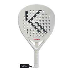 Imagem do produto Raquete Padel Kona Thunder White 3k 2025 na posição 2 de 4