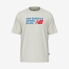 Camiseta Athletics Relaxed Premium Chest Logo New Balance Masculina