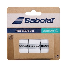 Imagem do produto Kit com 3 Overgrip Babolat Pro Tour 2.0 X3 na posição 29 de 2