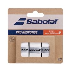 Kit com 3 Overgrip Babolat Pro Response X3