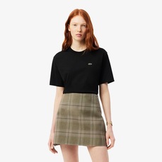 Imagem do produto Camiseta de Algodão com Caimento Relaxado Lacoste Feminina na posição 14 de 4