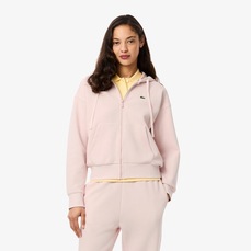 Imagem do produto Blusão Moletom Aberto Lacoste Feminino – Textura Piqué e Capuz na posição 23 de 5