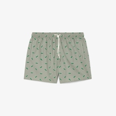 Imagem do produto Calção de Banho Lacoste Estampa Crocodilo – Estilo Icônico de Verão na posição 1 de 2
