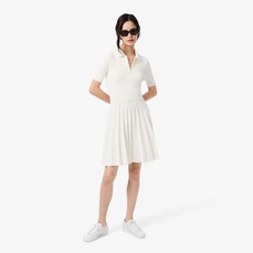 Imagem do produto Vestido Feminino com Colarinho Polo e Saia Plissada – Estilo Icônico na posição 4 de 5
