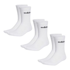 Imagem do produto Kit 3 Pares de Meias Cano Alto adidas Linear Crew Unissex na posição 3 de 2