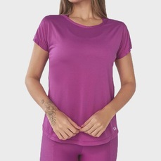 Imagem do produto Camiseta Manga Curta Delrio Sport Tule Feminina na posição 7 de 2
