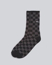 Imagem do produto Meia Cano Alto Vans Checkerboard Crew Black - 39 ao 45 - PAR na posição 27 de 2