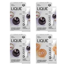 Imagem do produto Kit 4 Caixas LIQUIDZ Eletrólitos Zero Açúcares - Jabuticaba e Tangerina - 24 sachês na posição 10 de 5