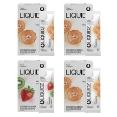 Imagem do produto Kit 4 Caixas LIQUIDZ - Eletrólitos Zero Açúcares - Morango | Tangerina - 24 sachês na posição 3 de 5
