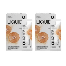 Imagem do produto Kit 2 Caixas LIQUIDZ- Eletrólitos Zero Açúcares - Tangerina - 12 sachês na posição 31 de 5