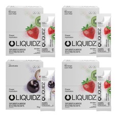 Imagem do produto Kit 4 Caixas LIQUIDZ- Eletrólitos Zero Açúcares - Jabuticaba | Morango - 56 sachês na posição 16 de 5