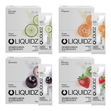 Imagem do produto Kit 4 Caixas LIQUIDZ - Eletrólitos Zero Açúcares - 4 Sabores - 56 sachês na posição 21 de 5