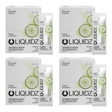 Imagem do produto Kit 4 Caixas LIQUIDZ - Eletrólitos Zero Açúcares - Limonada Tropical - 56 sachês na posição 23 de 5