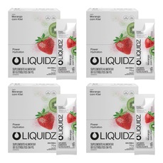 Imagem do produto Kit 4 Caixas LIQUIDZ - Eletrólitos Zero Açúcares - Morango com Kiwi - 56 sachês na posição 34 de 5
