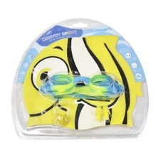 Imagem do produto Kit Natação Convoy Óculos + Touca + Protetor Ouvido e Nariz Infantil na posição 20 de 2