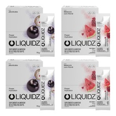 Imagem do produto Kit 4 Caixas LIQUIDZ® - Eletrólitos Zero Açúcares - Jabuticaba | Melancia - 56 sachês na posição 19 de 5