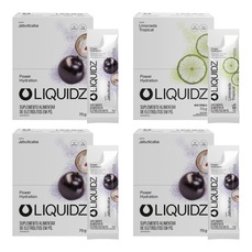 Imagem do produto Kit 4 Caixas LIQUIDZ® - Eletrólitos Zero Açúcares - Jabuticaba | Limonada - 56 sachês na posição 6 de 5