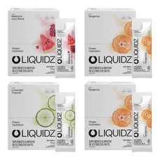 Imagem do produto Kit 4 Caixas LIQUIDZ® - Eletrólitos Zero Açúcares - 3 Sabores - 56 sachês na posição 21 de 5