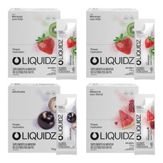 Imagem do produto Kit 4 Caixas LIQUIDZ® - Eletrólitos Zero Açúcares - 3 Sabores - 56 sachês na posição 4 de 5