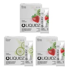 Imagem do produto Kit 3 Caixas LIQUIDZ® - Eletrólitos Zero Açúcares - Morango |Limonada - 42 sachês na posição 25 de 5