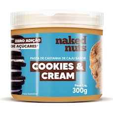 Imagem do produto Pasta de Amendoim - 300g Cookies & Cream - Naked Nuts na posição 7 de 3