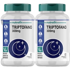 Imagem do produto Kit 2X Triptofano 300mg - 60 Comprimidos - Nutralin na posição 28 de 3