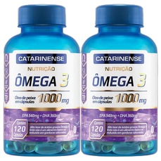 Imagem do produto Kit 2x Ômega 3 com 120 Cápsulas - Catarinense Nutrição na posição 8 de 2