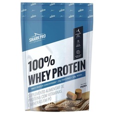 Imagem do produto Whey Protein 100% - 900g Refil Paçoca - Shark Pro na posição 8 de 2
