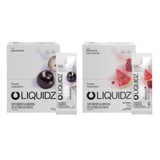 Imagem do produto Kit 2 Caixas LIQUIDZ® - Eletrólitos Zero Açúcares - Jabuticaba | Melancia - 28 sachês na posição 25 de 5