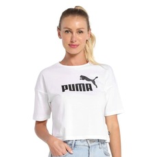 Imagem do produto Camiseta Cropped Puma No. 1 Logo Feminino na posição 1 de 2