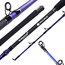 Imagem do produto Vara para Carretilha 1,82m Bravus STT Fibra de Carbono 80lbs Pesca Brasil na posição 1 de 5