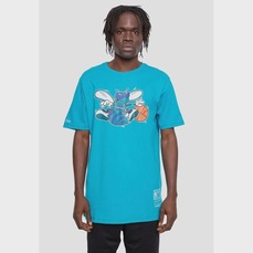 Imagem do produto Camiseta Mitchell & Ness NBA Teams Charlotte Hornets Verde Tea - Masculina na posição 18 de 4