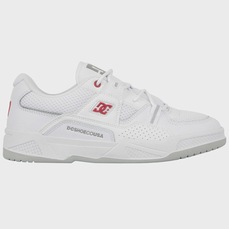 Imagem do produto Tênis Shoes Construct White Red Grey DC Masculino na posição 5 de 5