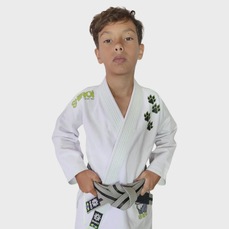 Imagem do produto Kimono Jiu Jitsu Shiroi Wolf Jr Infantil na posição 23 de 5