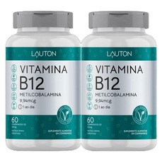 Imagem do produto Kit 2X Vitamina B12 Metilcobalamina - 60 Comprimidos - Lauton Nutrition na posição 26 de 3