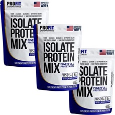 Imagem do produto Kit 3X Isolate Protein Mix Refil - 900g Cookies e Cream  - ProFit na posição 3 de 4