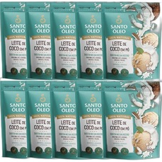 Imagem do produto Kit 10X Leite De Coco em Pó - 200g - Santo Óleo na posição 28 de 3