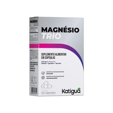 Imagem do produto Magnésio Trio - 60 Cápsulas - Katiguá na posição 6 de 2