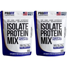 Imagem do produto Kit 2X Isolate Protein Mix Refil - 900g Cookies e Cream  - ProFit na posição 1 de 4