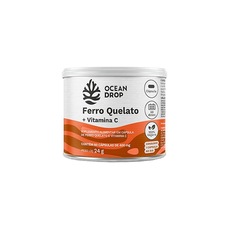 Imagem do produto Ferro Quelato + Vitamina C - 60 Cápsulas 400mg - Ocean Drop na posição 7 de 2