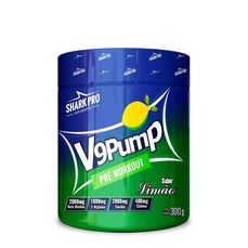 Imagem do produto V9-Pump Pre Workout - 300g Limão - Shark Pro na posição 18 de 2