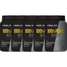Imagem do produto Kit 5X 100% Pure Whey Nova Fórmula - 900g Chocolate - Probiótica na posição 13 de 3