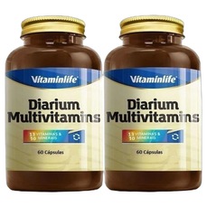 Imagem do produto Kit 2X Diarium Multivitamínico - 60 Cápsulas - VitaminLife na posição 26 de 3