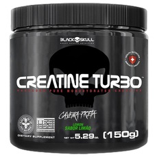 Imagem do produto Creatine Turbo Monohidratada - 150g Limão - Black Skull na posição 1 de 2